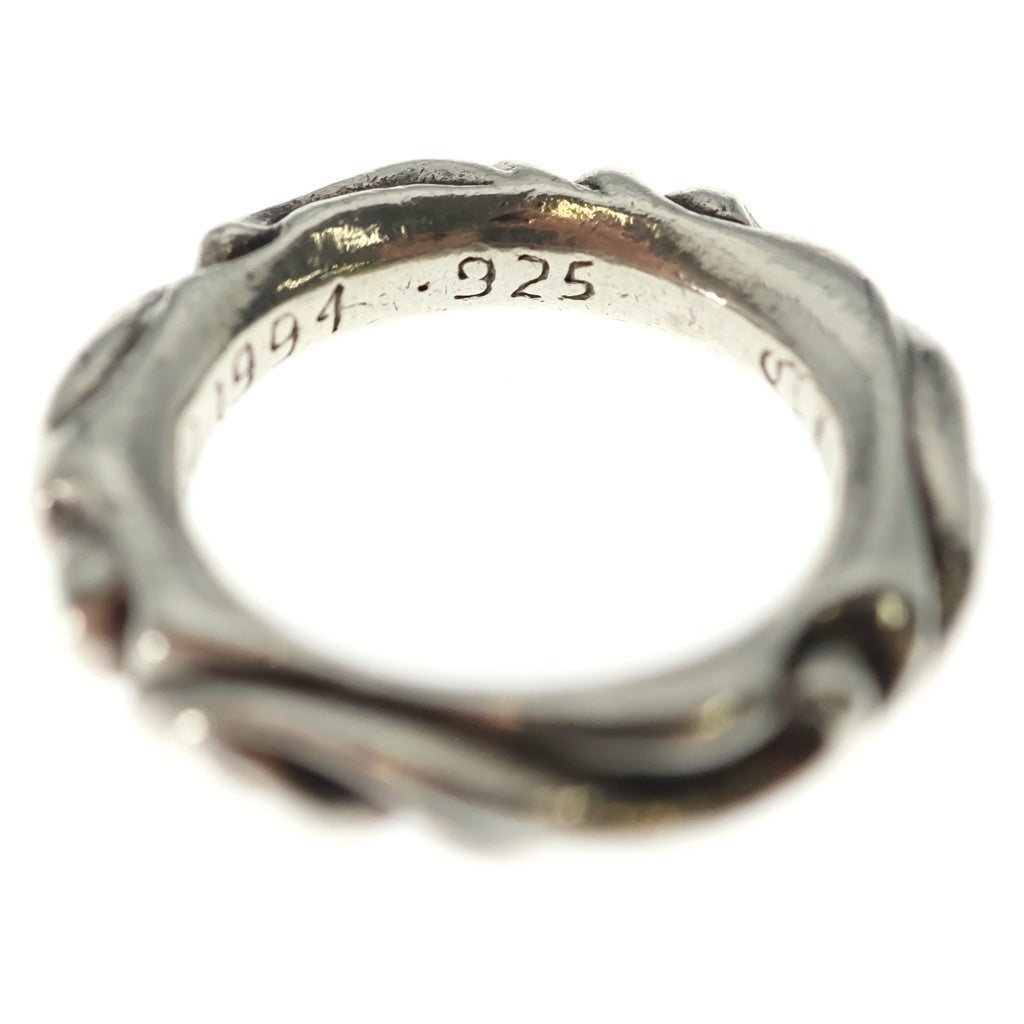 CHROME HEARTS(クロムハーツ) SCRL BAND スクロールバンド リング シルバー BCA351