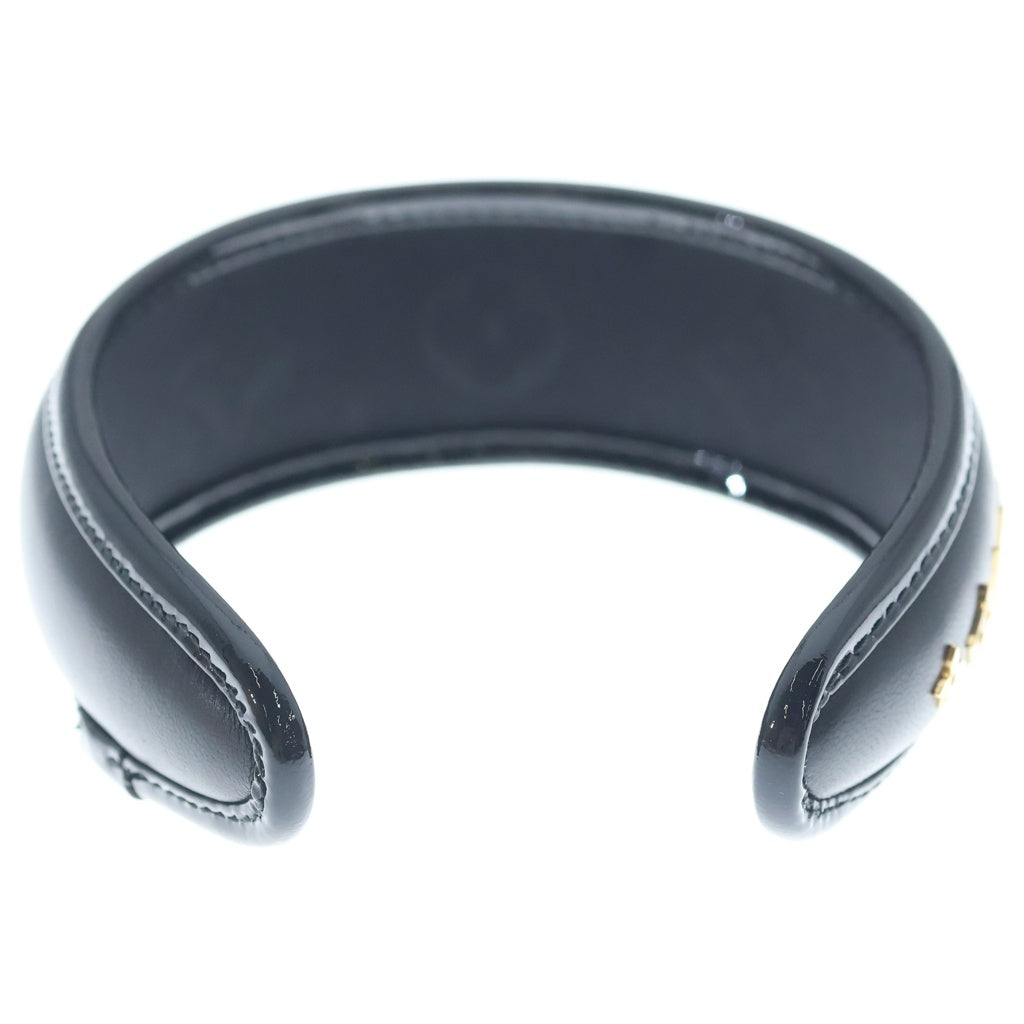 LOUIS VUITTON(ルイヴィトン) ヘッドバンド クルーザー モノグラム レザー カチューシャ レディース ブラック M77396