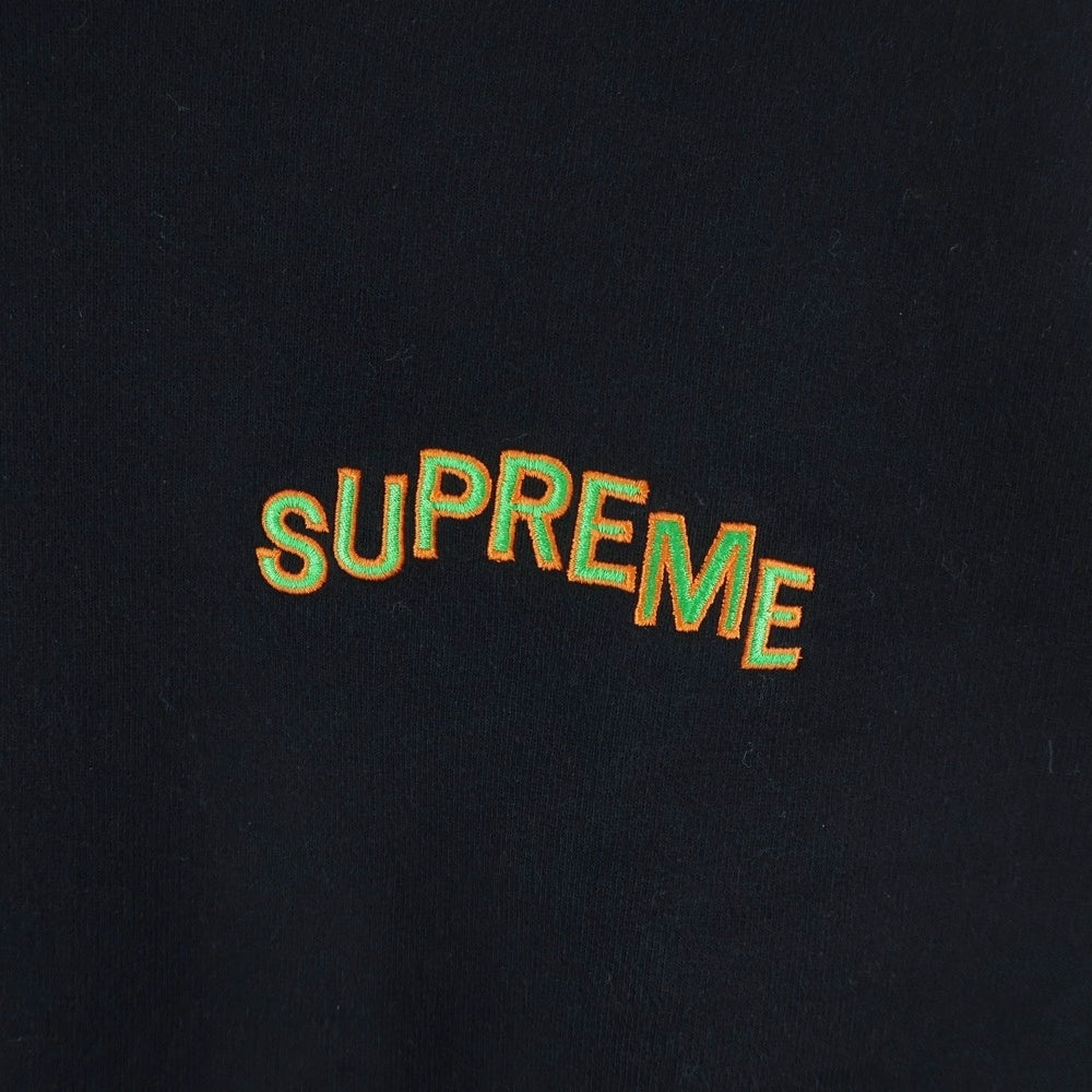 SUPREME(シュプリーム) 17AW Step Arc Crewneck ステップアーチロゴ クルーネックスウェットトレーナー ブラック