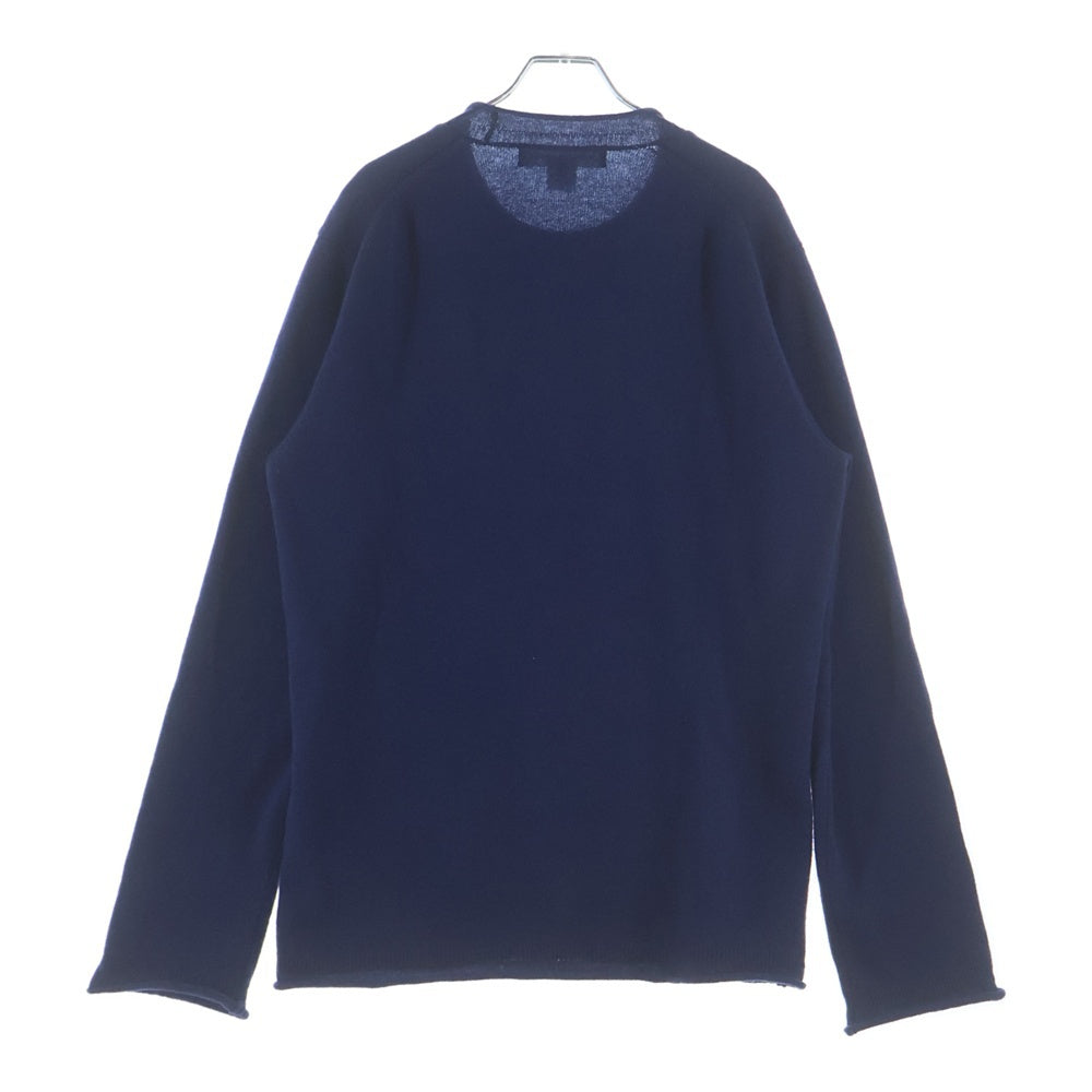 COMME des GARCONS SHIRT(コムデギャルソンシャツ) ウールロックネックニット クルーネック長袖ニットシャツ ブルー FP-N007