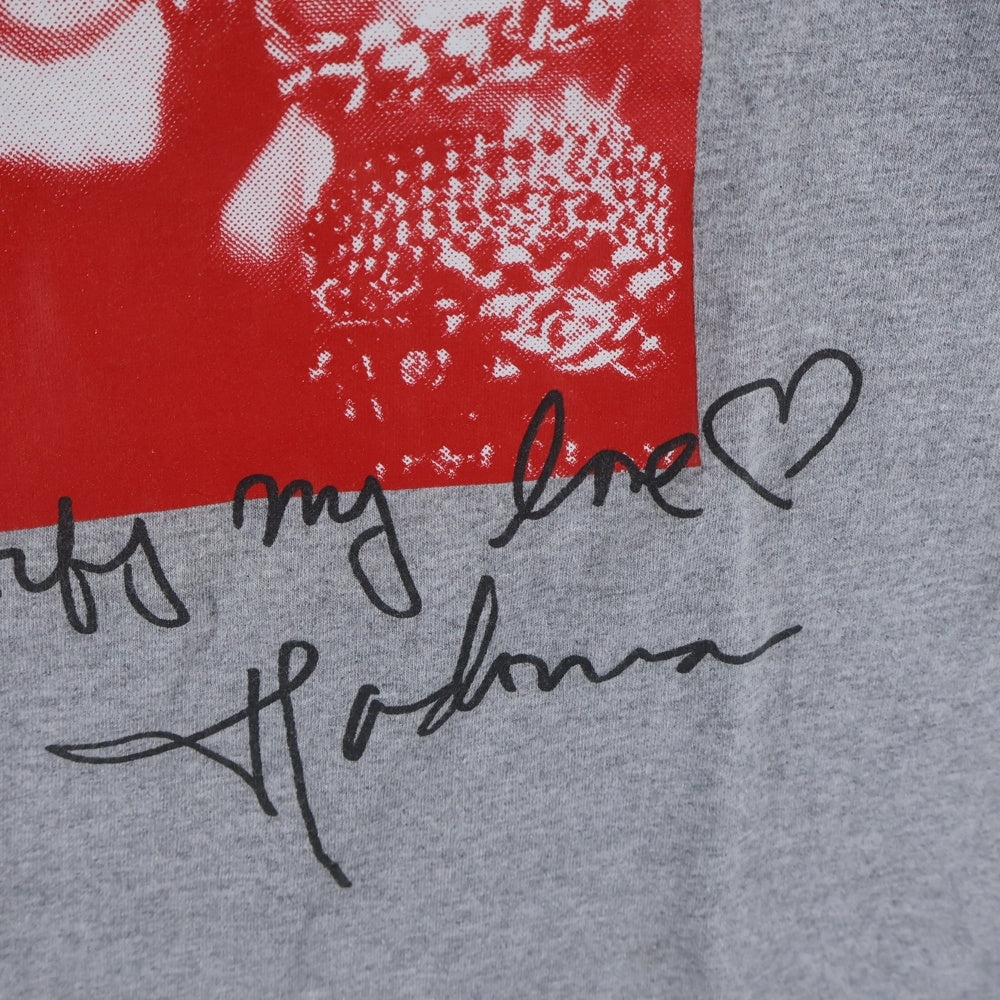 SUPREME(シュプリーム) 17AW MADONNA TEE マドンナプリント クルーネック 半袖Tシャツカットソー グレー