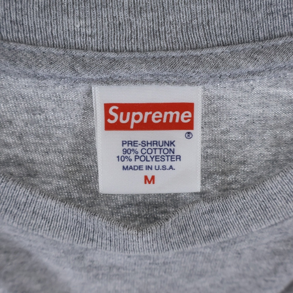 SUPREME(シュプリーム) 17AW MADONNA TEE マドンナプリント クルーネック 半袖Tシャツカットソー グレー
