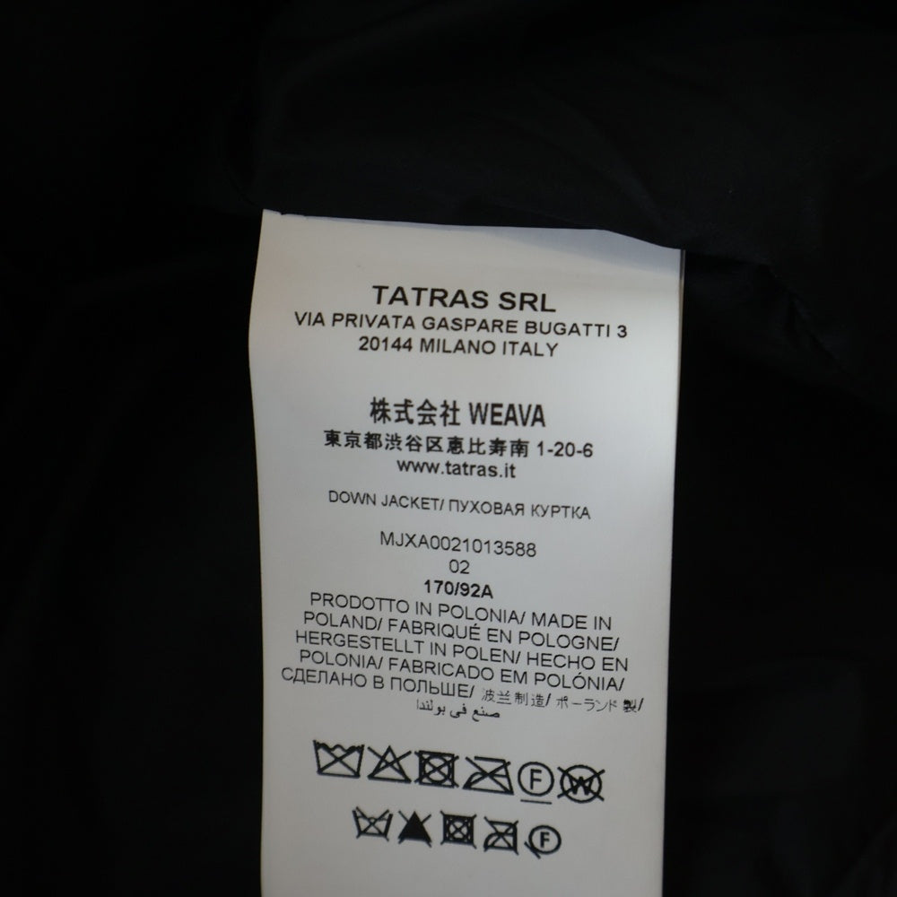TATRAS(タトラス) KEITIE MJXA0021013588 ケイティー ライトダウンジャケット ブラック
