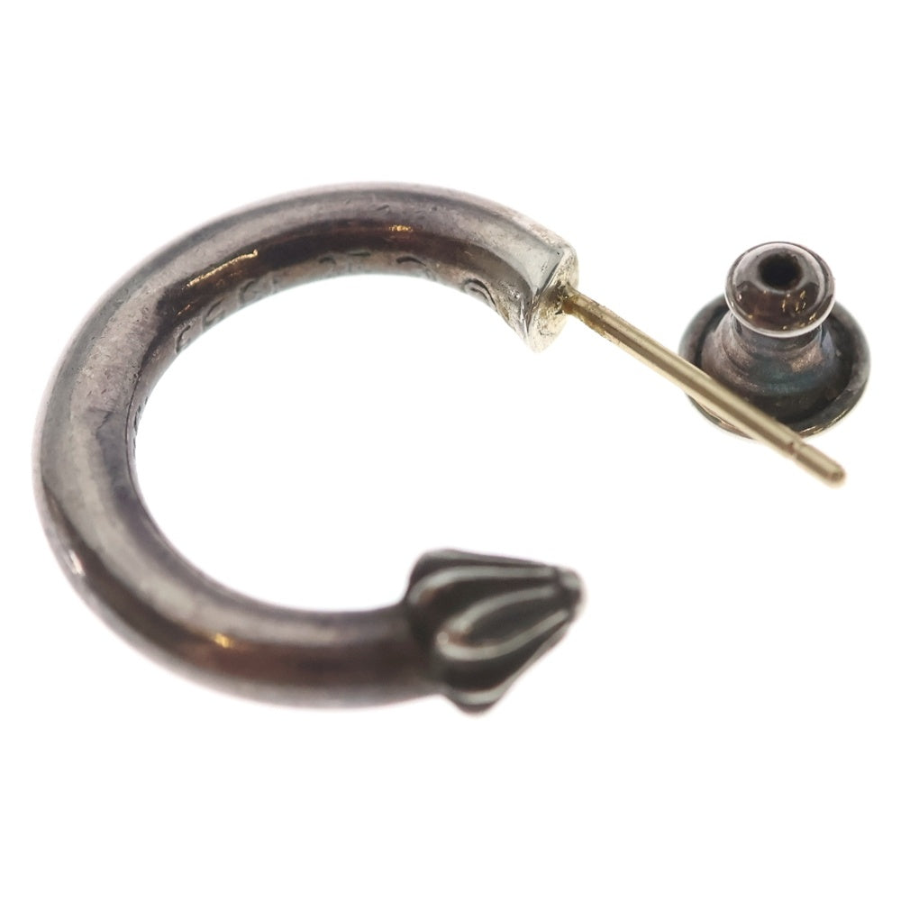 CHROME HEARTS(クロムハーツ) HOOP PLAIN プレーン フープピアス シルバー BCA101