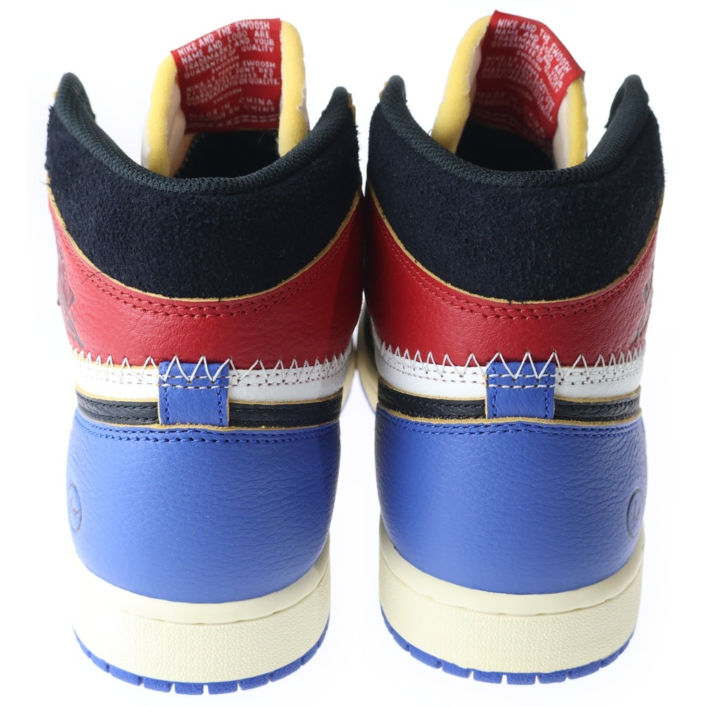 NIKE(ナイキ) FRAGMENT DESIGN × UNION × AIR JORDAN 1 HIGH OG フラグメントデザイン ユニオン エアージョーダン ワン ハイカットスニーカー US9/27cm IO7847-002