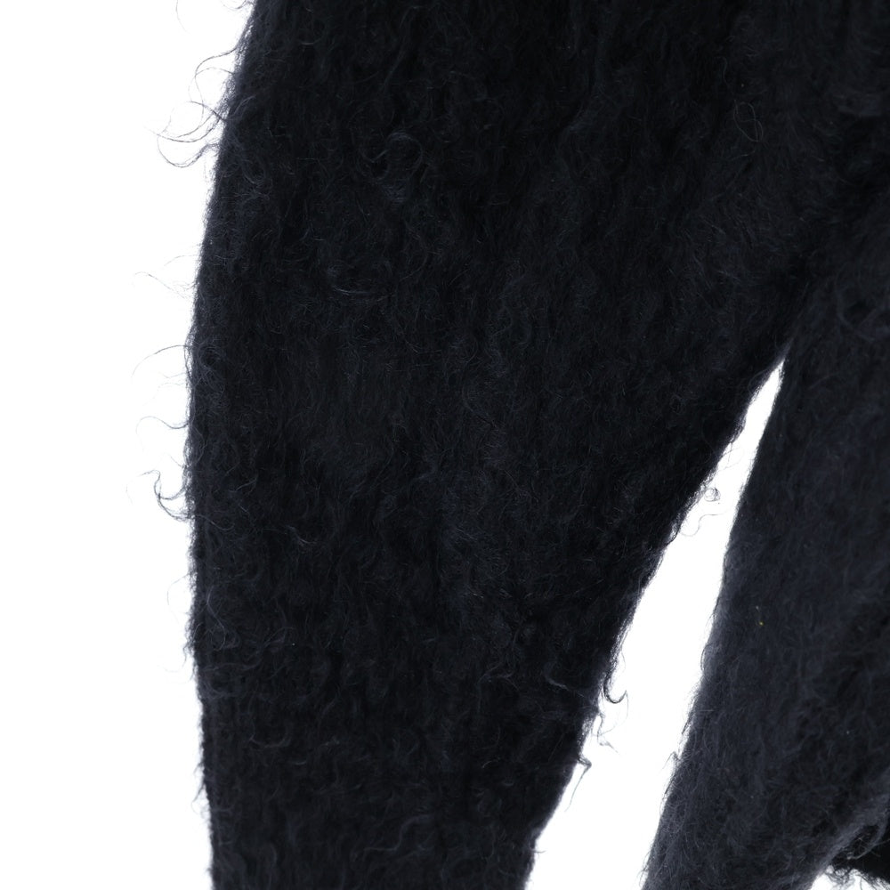 Leh(レー) MOHAIR AND WOOL CARDIGAN モヘアウールカーディガン ブラック LEH-805