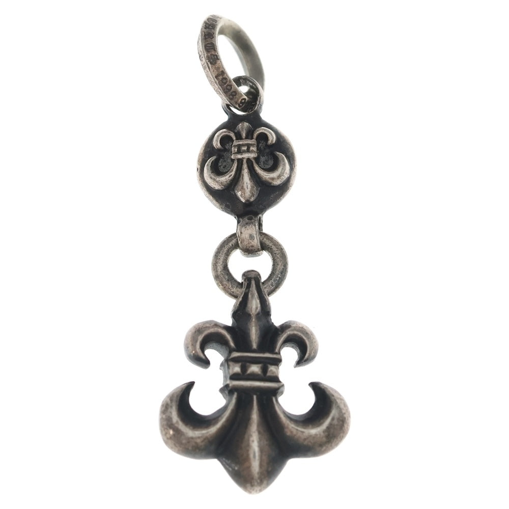CHROME HEARTS(クロムハーツ) 1BALL BS FLEUR 1ボールBSフレアチャーム ペンダントトップ シルバー BCA198