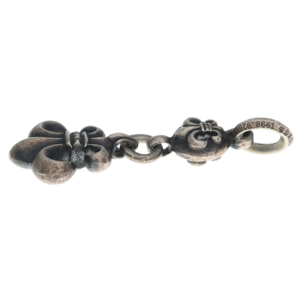 CHROME HEARTS(クロムハーツ) 1BALL BS FLEUR 1ボールBSフレアチャーム ペンダントトップ シルバー BCA198