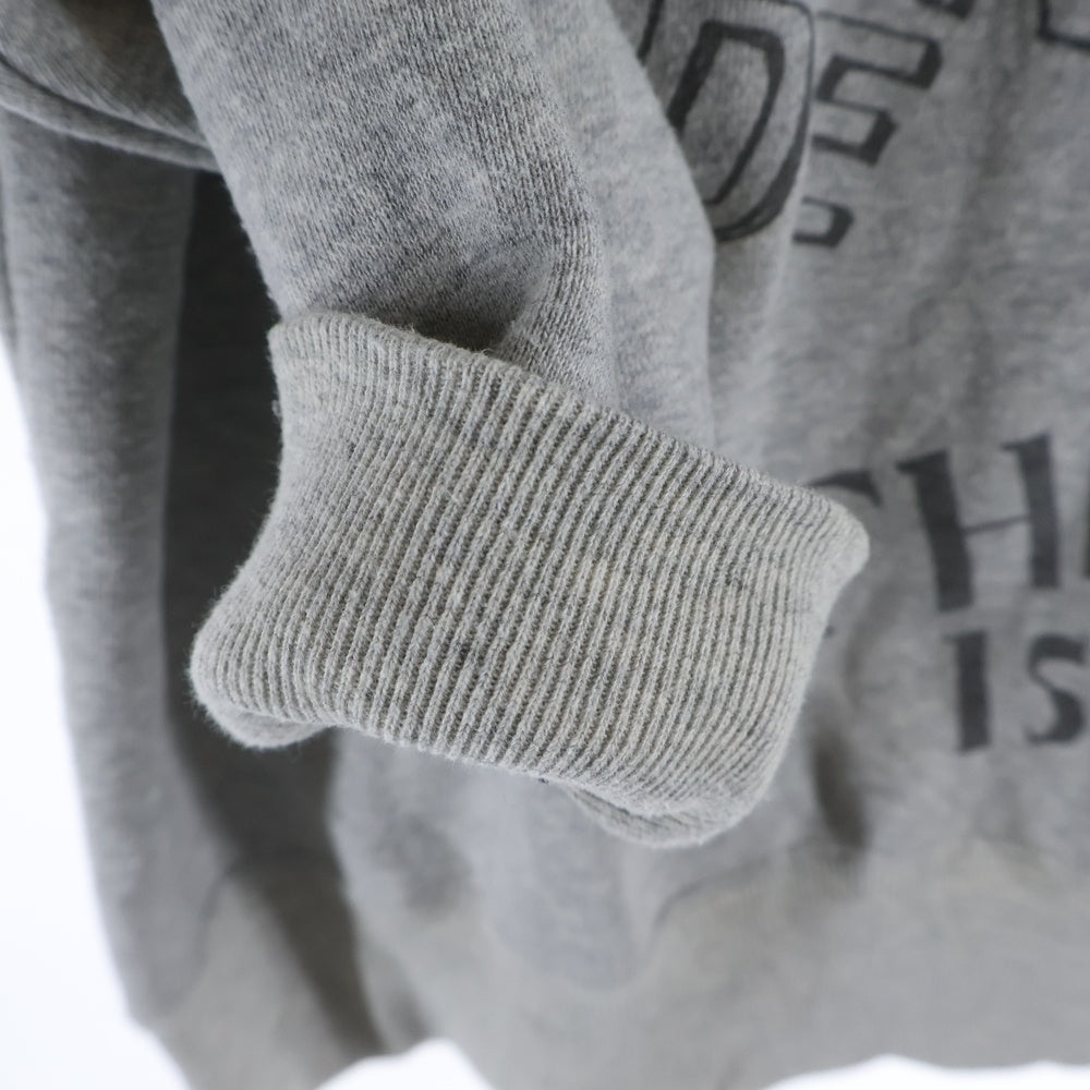 HUMAN MADE(ヒューマンメイド) GRAFFITI SWEATSHIRT 総柄 クルーネック長袖スウェットトレーナー HM28CS022 グレー
