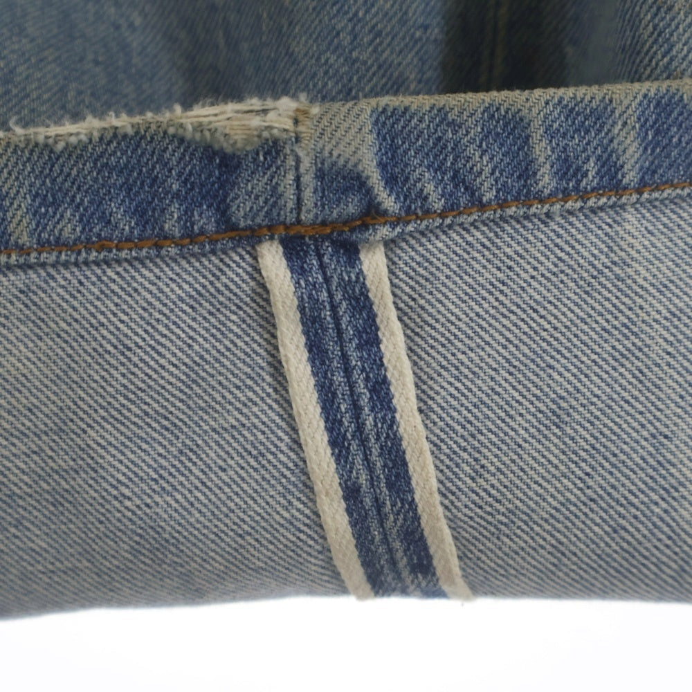 Levi's(リーバイス) 70s 501 66後期 Denim Pants ヴィンテージ ボタン裏6 チェーンステッチ スモールe 紙パッチ ボタンフライ デニムパンツ ジーンズ インディゴ