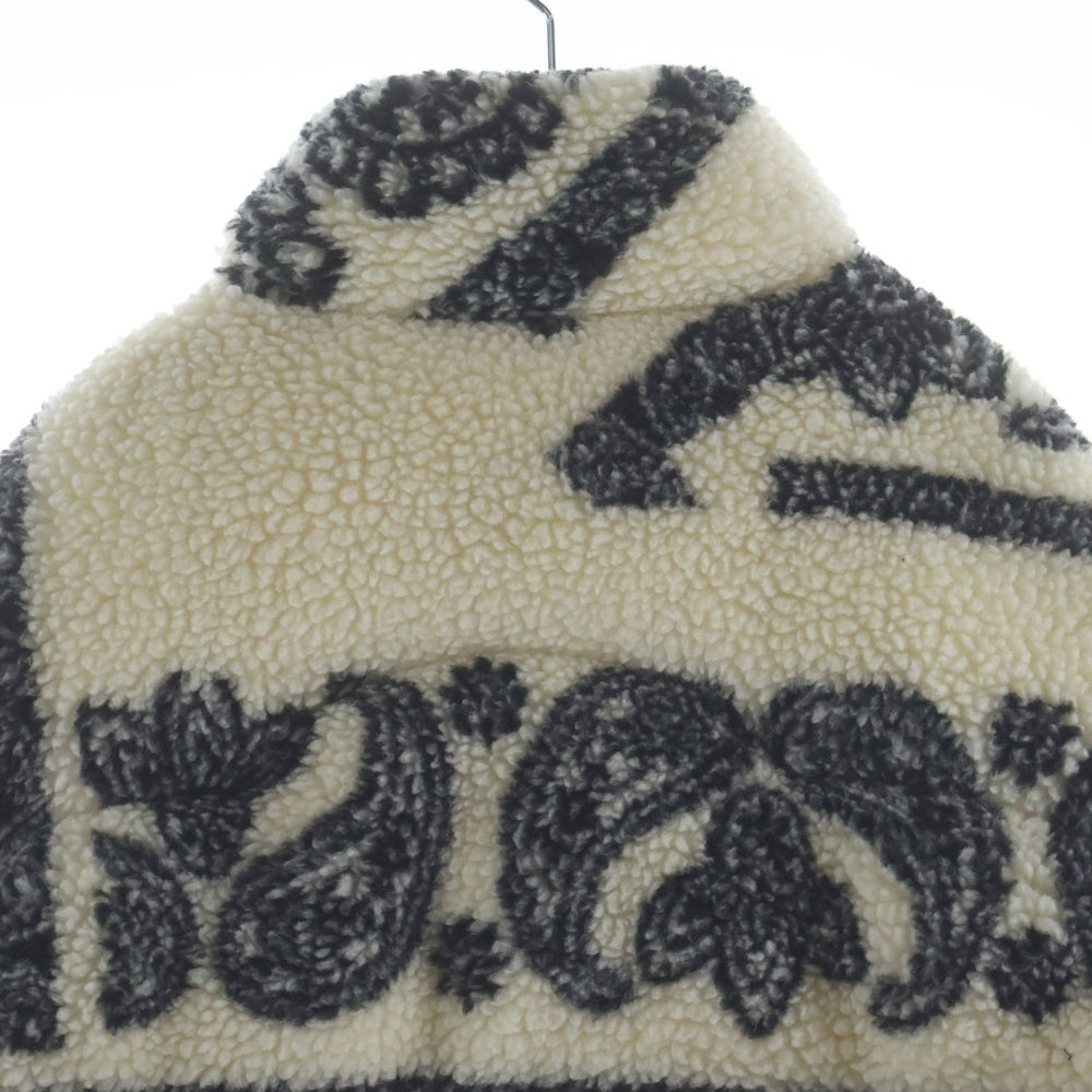 MONCLER(モンクレール) 21AW × Palm Angels Nevin Short Down Jacket G209L1A00022 パームエンジェルス ネヴィン ボア ショート丈 ダウンジャケット ホワイト