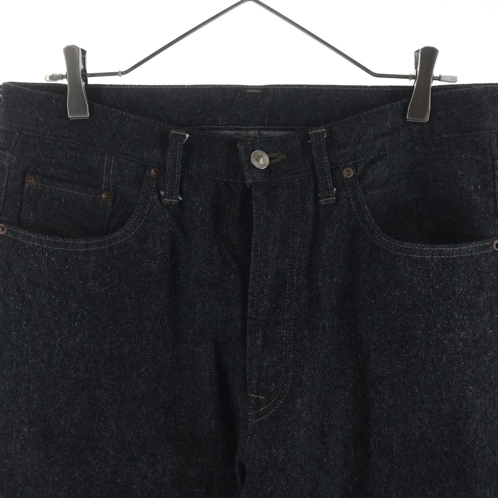 A.PRESSE(アプレッセ) Black Washed Denim Pants AP-4007 ウォッシュド加工 デニムパンツ ジーンズ ブラック