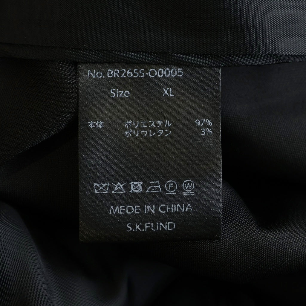 BREATH(ブレス) 26SS OVERSIZE DOUBLE JACKET オーバーサイズダブルジャケット ブラック BR26SS-O0005