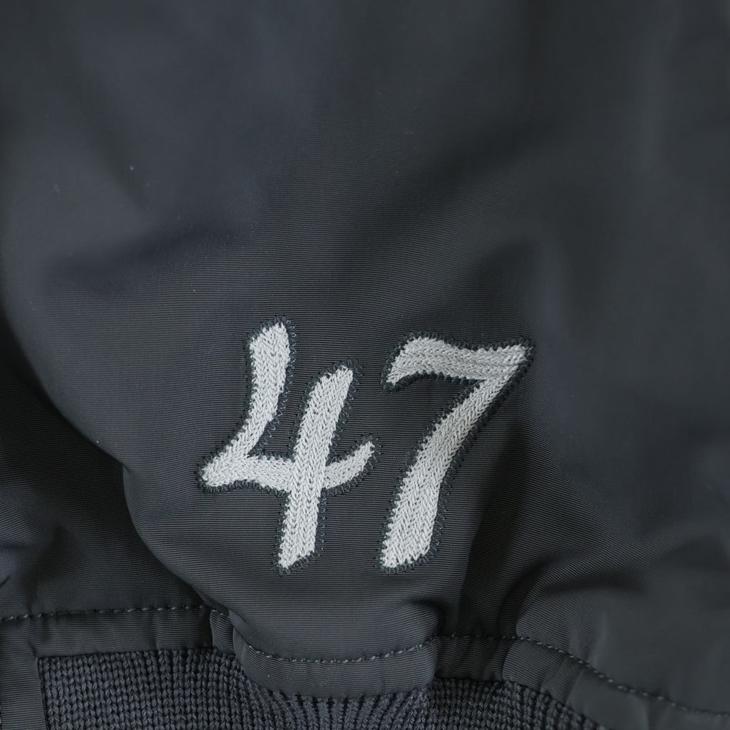 DIOR(ディオール) Embroidered logo casual jacket 213C406A5457 フロントロゴ刺繍 ナイロンボンバージャケット グレー
