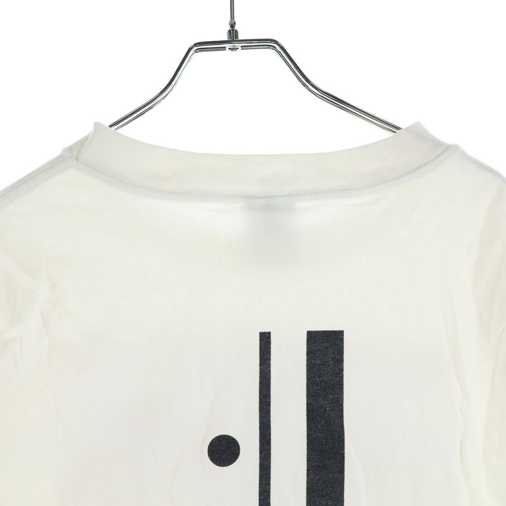 SAINT MICHAEL(セントマイケル) 25SS × EVANGELION S/S EV Tee SM-HR8-0000-C11 シン・エヴァンゲリオン劇場版 コラボ プリント クルーネック半袖Tシャツカットソー ホワイト