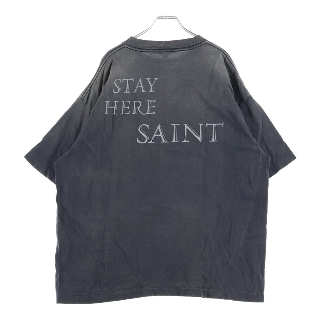 SAINT MICHAEL(セントマイケル) 25SS × STAR WARS S/S ANAKIN Tee SM-HR8-0000-C63 スターウォーズ コラボ プリント クルーネック半袖Tシャツカットソー グレー