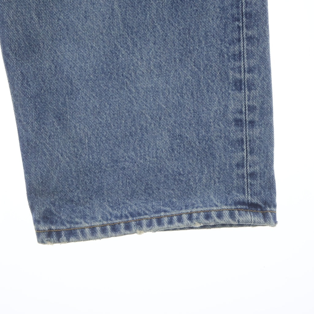 BALENCIAGA(バレンシアガ) Loose Fit Jeans 736540 ルーズフィット ウォッシュド加工デニムパンツ ジーンズ インディゴ