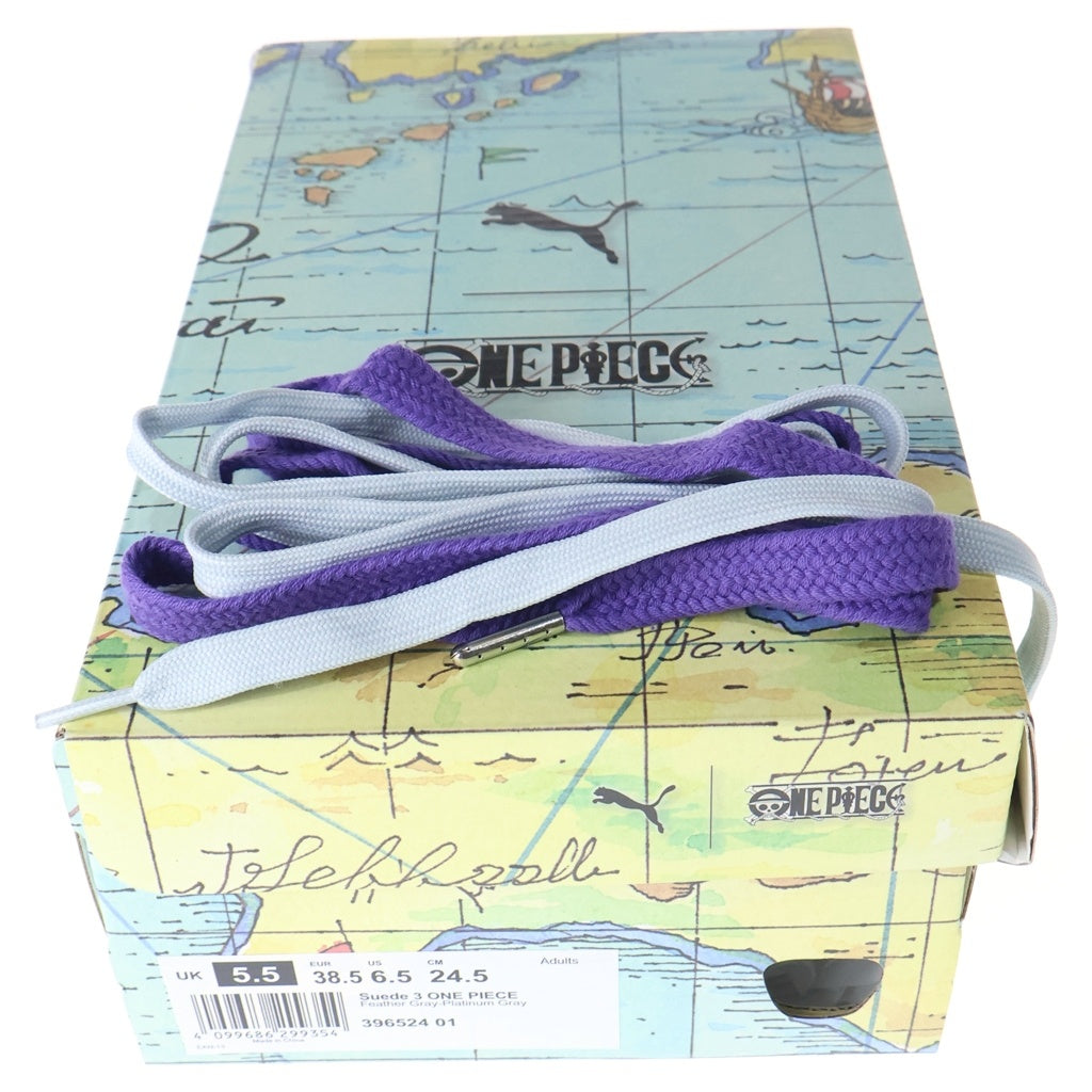 PUMA(プーマ) SUEDE 3 ONE PIECE プーマスウェード3ワンピース ローカットスニーカー グレー US6.5/24.5CM 396524-01