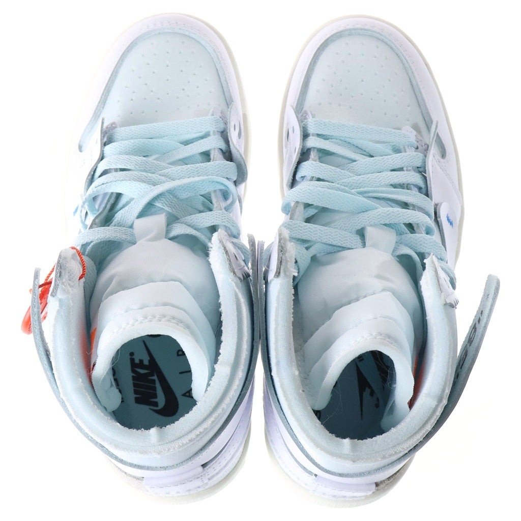NIKE(ナイキ) ×OFFWHITE オフホワイト AIR JORDAN 1 RETRO HIGH OG SP ハイカットスニーカー ホワイト US5.5/24CM AA3834-100