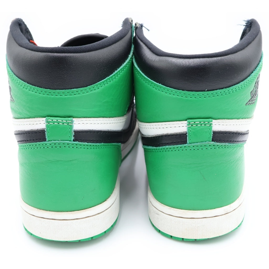 NIKE(ナイキ) AIR JORDAN 1 RETRO HIGH OG LUCKY GREEN DZ5485-031 エアジョーダン レトロ ラッキーグリーン ハイカットスニーカー グリーン/ブラック US9.5/27.5cm