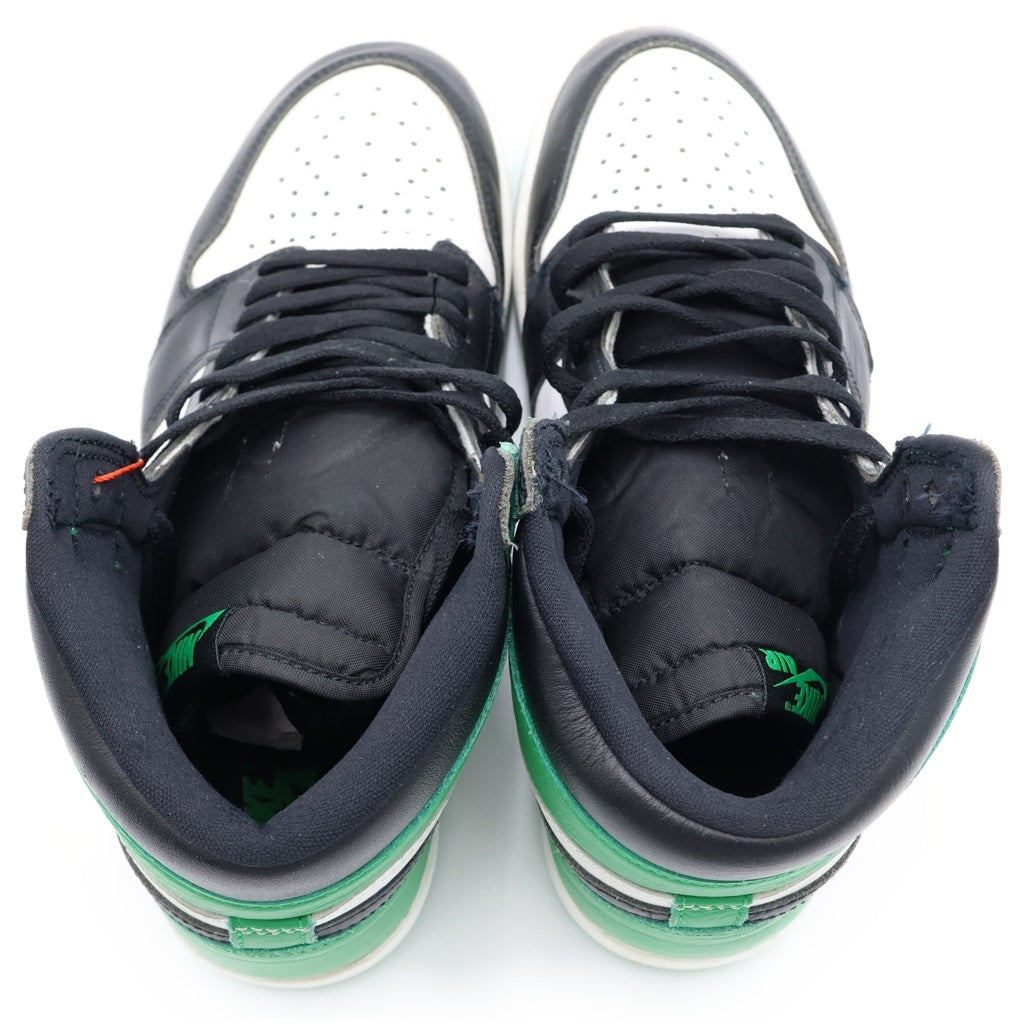 NIKE(ナイキ) AIR JORDAN 1 RETRO HIGH OG LUCKY GREEN DZ5485-031 エアジョーダン レトロ ラッキーグリーン ハイカットスニーカー グリーン/ブラック US9.5/27.5cm