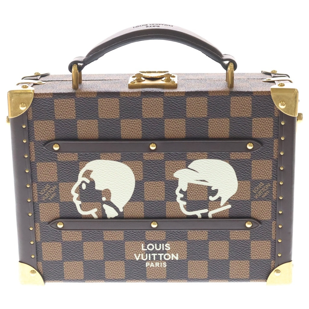 LOUIS VUITTON(ルイヴィトン) サワガニ トランク モノグラム ハンドバッグ ショルダーバッグ ブラウン N40765 レディース