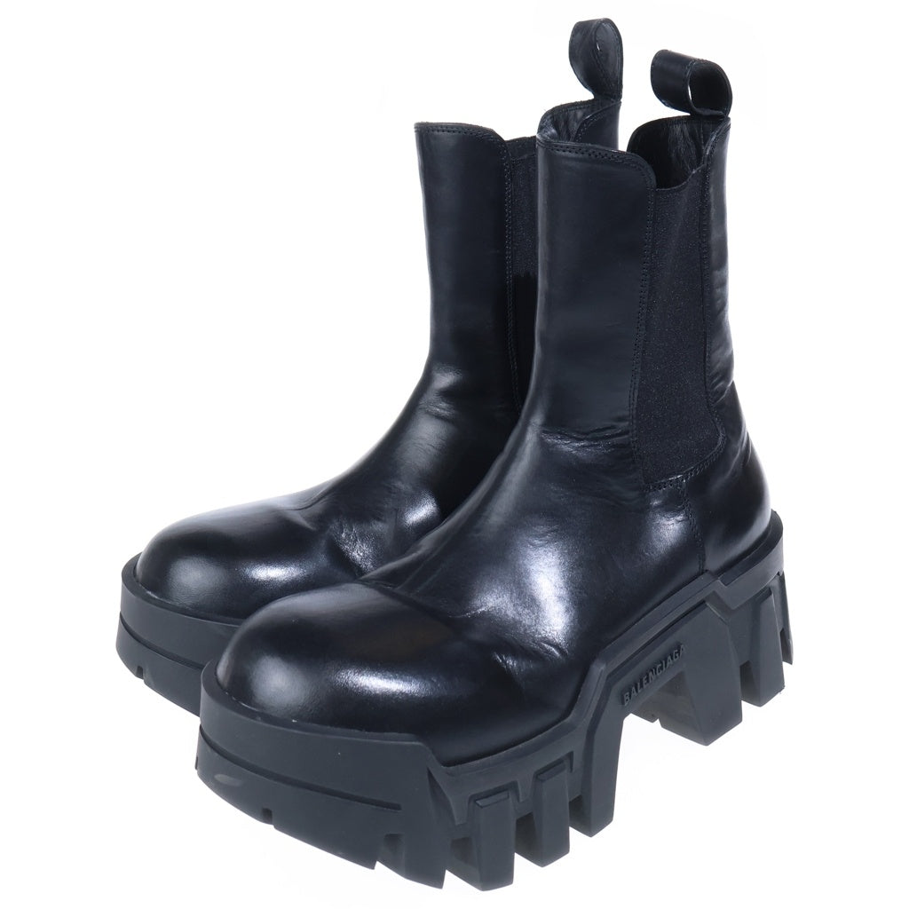 BALENCIAGA(バレンシアガ) BULLDOZER CHELSEA ブルドーザー レザーブーツ チェルシーブーツ ブラック 693963