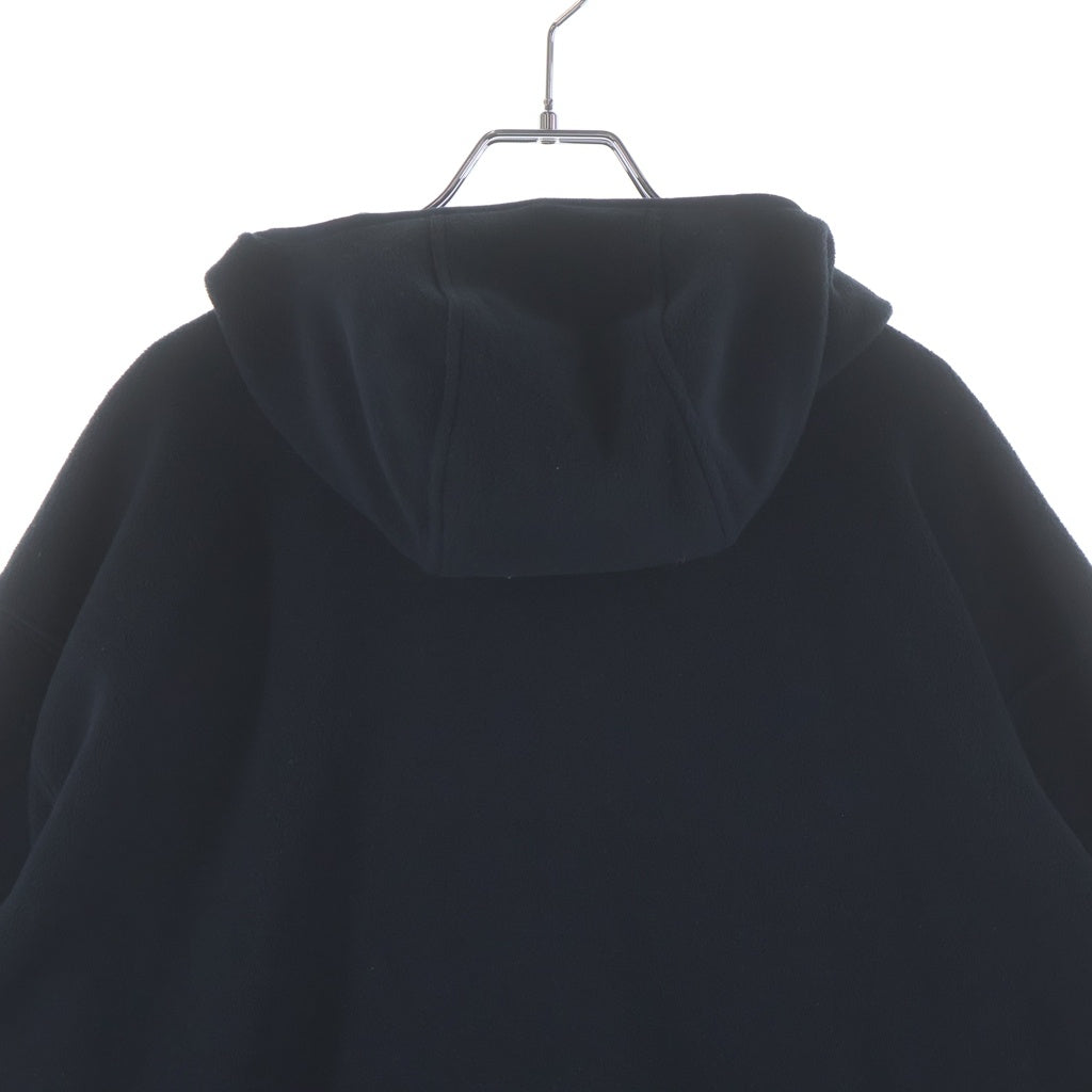 SUPREME(シュプリーム) 24AW Polartec Half Zip Hooded Sweatshirt ポーラテック フリースハーフジップパーカー ブラック