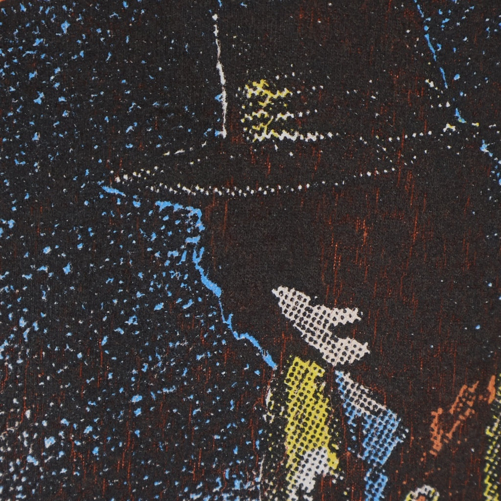 VINTAGE(ヴィンテージ) 90s STEVIE RAY VAUGHAN 1993 BROCKUMタグ スティービー レイ ヴォーン 両面プリント クルーネック半袖Tシャツカットソー オレンジ