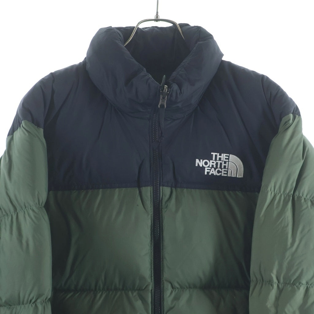 THE NORTH FACE(ザノースフェイス) RETRO NUPTSE DWON JACKET レトロ ヌプシ ダウンジャケット カーキ/ブラック NJ1DN90C