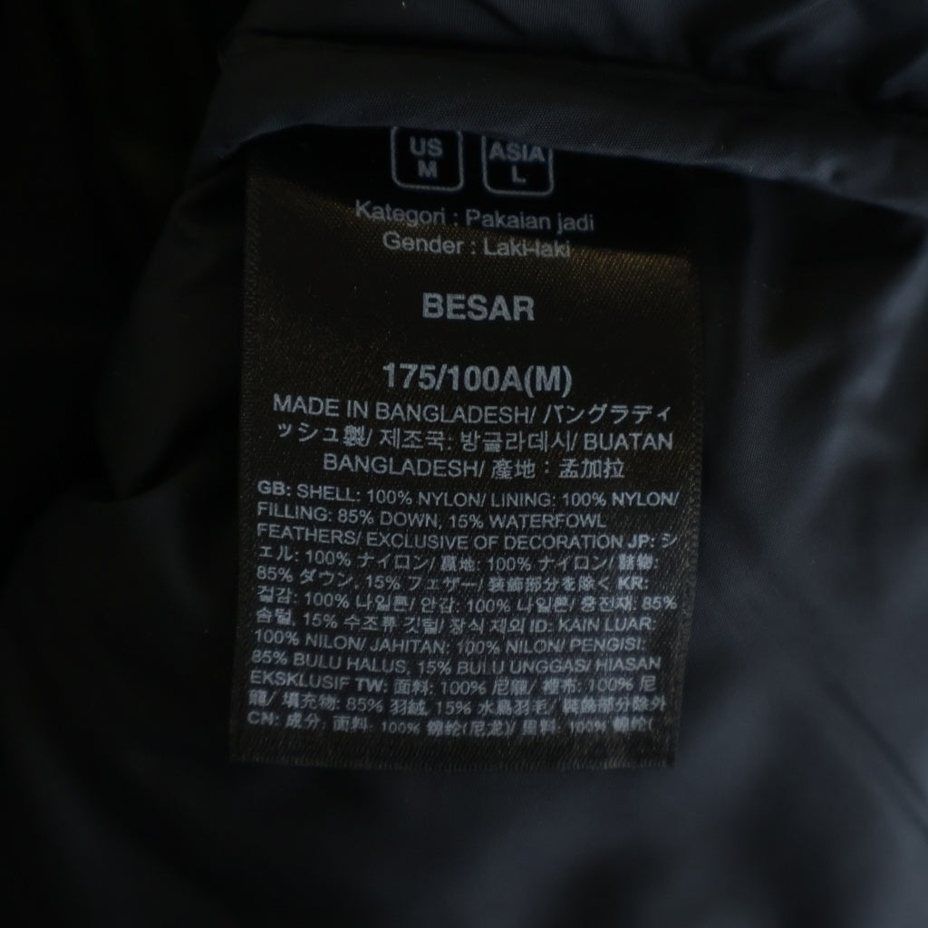 THE NORTH FACE(ザノースフェイス) RETRO NUPTSE DWON JACKET レトロ ヌプシ ダウンジャケット カーキ/ブラック NJ1DN90C