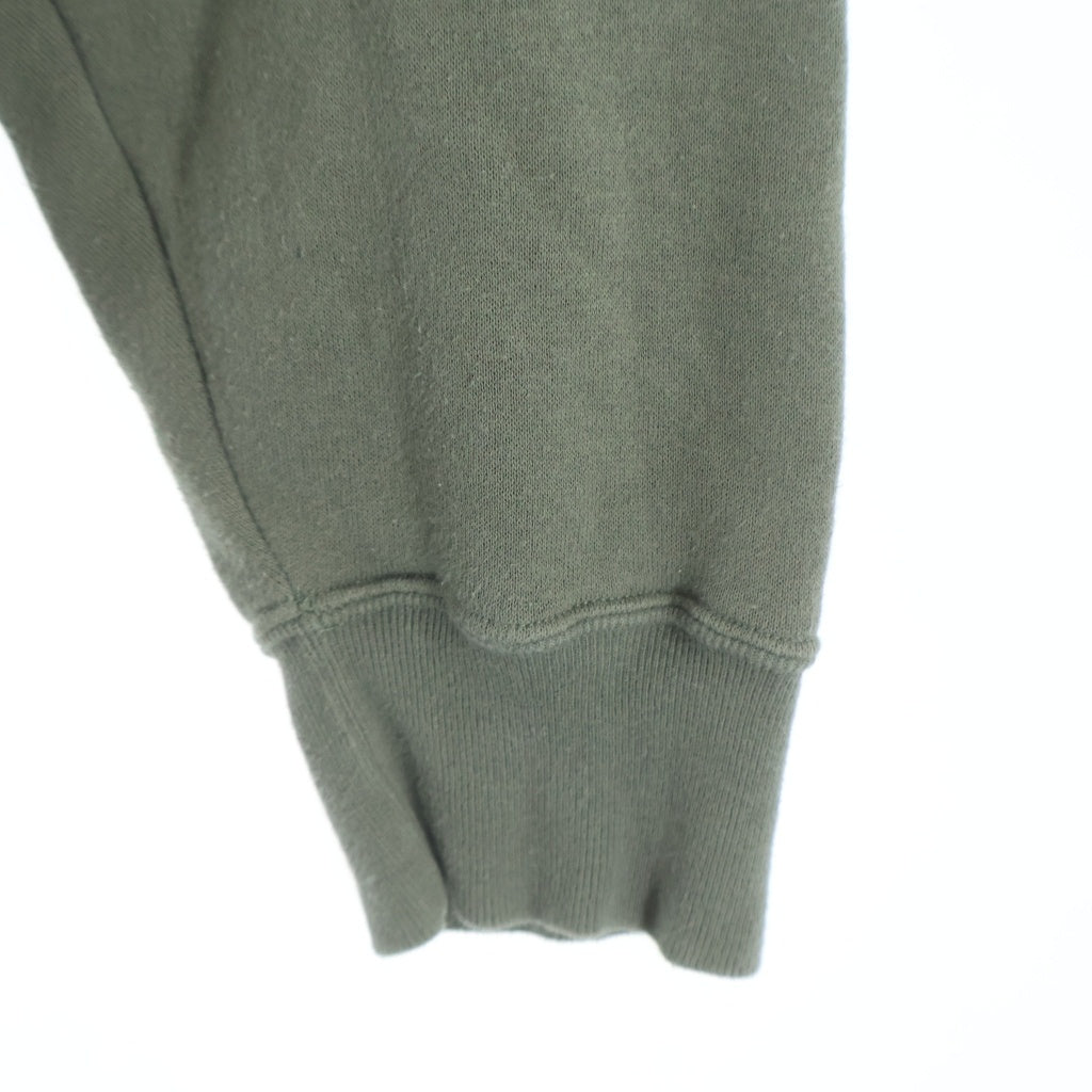 WTAPS(ダブルタップス) 22AW AII 02/SWEATER/COTTON.WUT ロゴ クルーネックスウェットトレーナー グリーン 222ATDT-CSM19