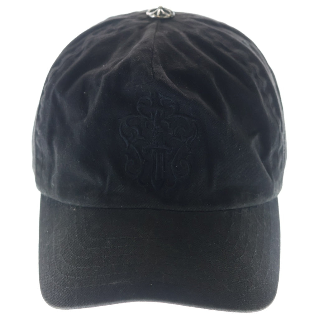 CHROME HEARTS(クロムハーツ) OLD VINE DAGGER CAP オールド ダガー クロスボール キャップ 帽子 ブラック/シルバー