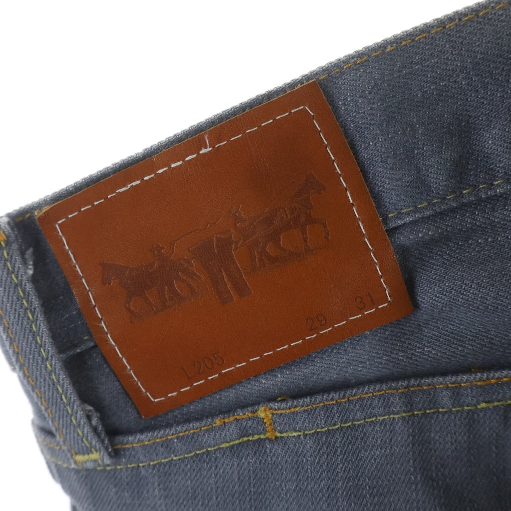 Levi's(リーバイス) 205 Lefty Jeans Lefty Jeans by Takahiro Kuraishi ジップフライ 革パッチ デニムパンツ ジーンズ グレー LJB02-0002