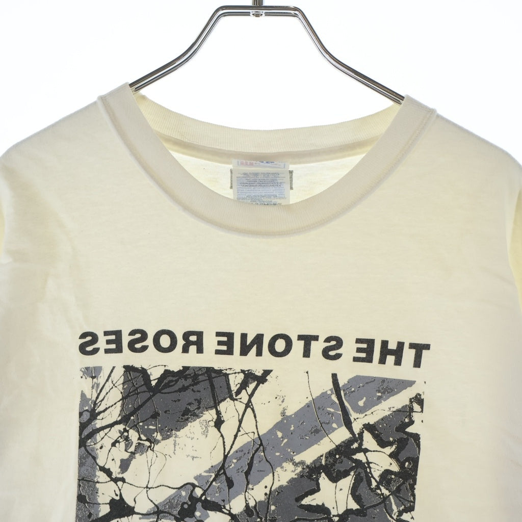 NUMBER (N)INE(ナンバーナイン) THE STONE ROSES WATERFALL フロント プリント クルーネック半袖Tシャツカットソー ホワイト