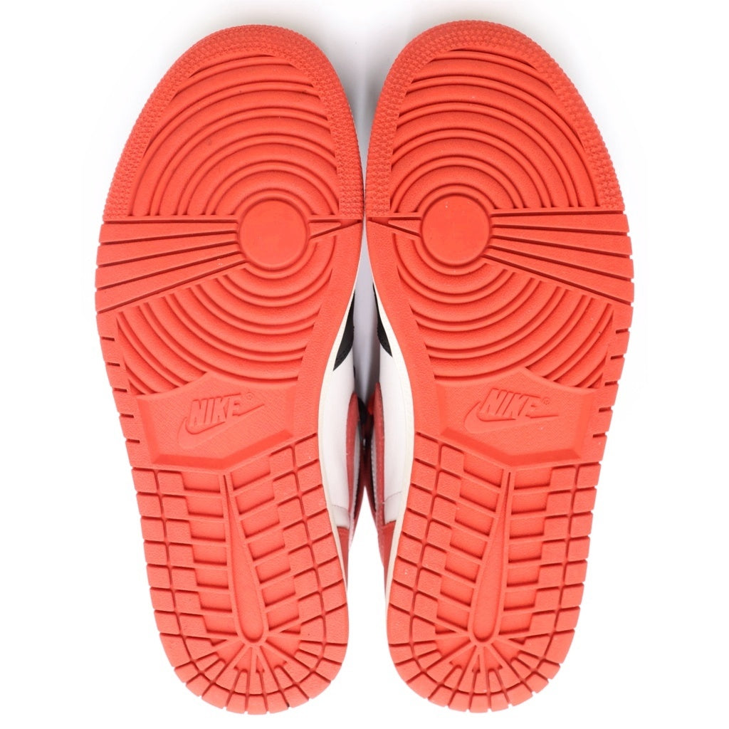 NIKE(ナイキ) AIR JORDAN 1 RETRO HIGH OG TRACK RED 555088-112 エアジョーダン 1 レトロ ハイ トラックレッド ハイカットスニーカー レッド/ホワイト US9.5/27.5cm