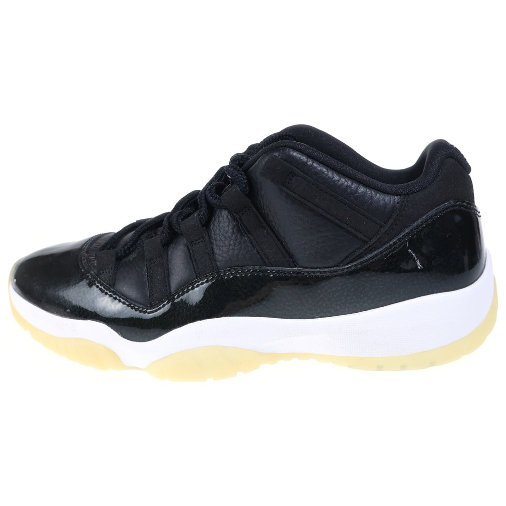 NIKE(ナイキ) AIR JORDAN 11 RETRO LOW 72-10 AV2187-001 エアジョーダン11 レトロ ブラック ジムレッド ローカットスニーカー ブラック