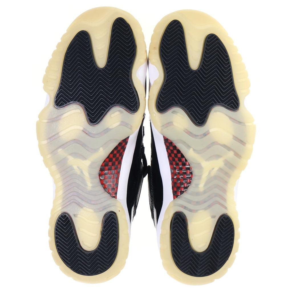 NIKE(ナイキ) AIR JORDAN 11 RETRO LOW 72-10 AV2187-001 エアジョーダン11 レトロ ブラック ジムレッド ローカットスニーカー ブラック