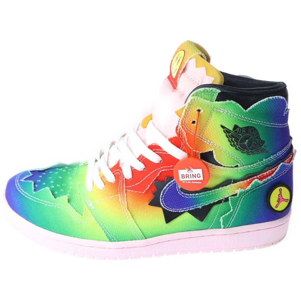 NIKE(ナイキ) ×J Balvin Air Jordan 1 High OG DC3481-900 J・バルヴィン エアジョーダン1 ハイ OG ハイカットスニーカー US9.5/27.5cm マルチ