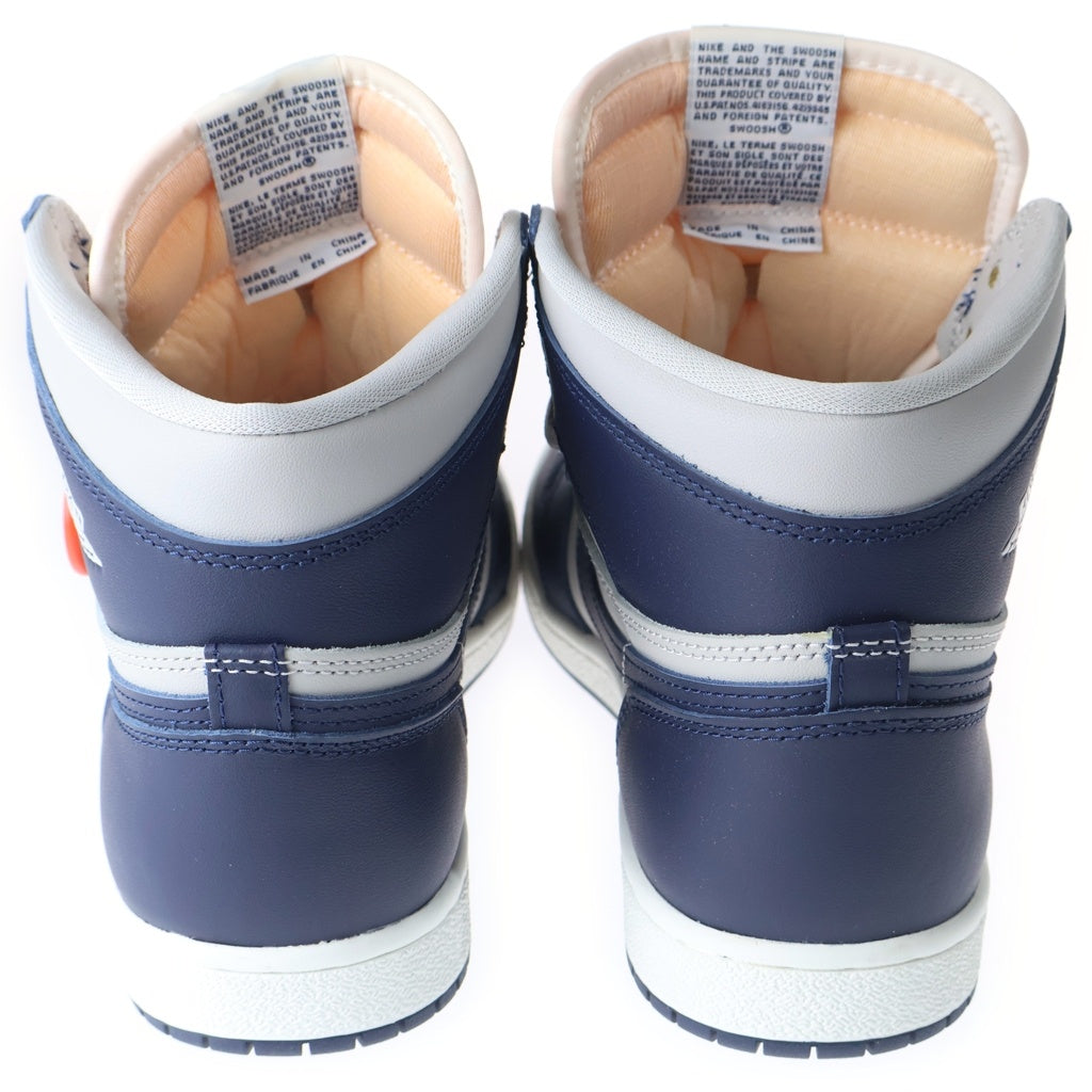 NIKE(ナイキ) Air Jordan 1 High 85 Georgetown BQ4422-400 エアジョーダン1 ハイ 85 ジョージタウン ネイビー/グレー US9.5/27.5cm