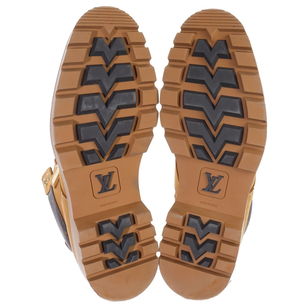 LOUIS VUITTON(ルイヴィトン) 20SS オーベルカンフ スエードレザーハイカットブーツ ベージュ BM0189