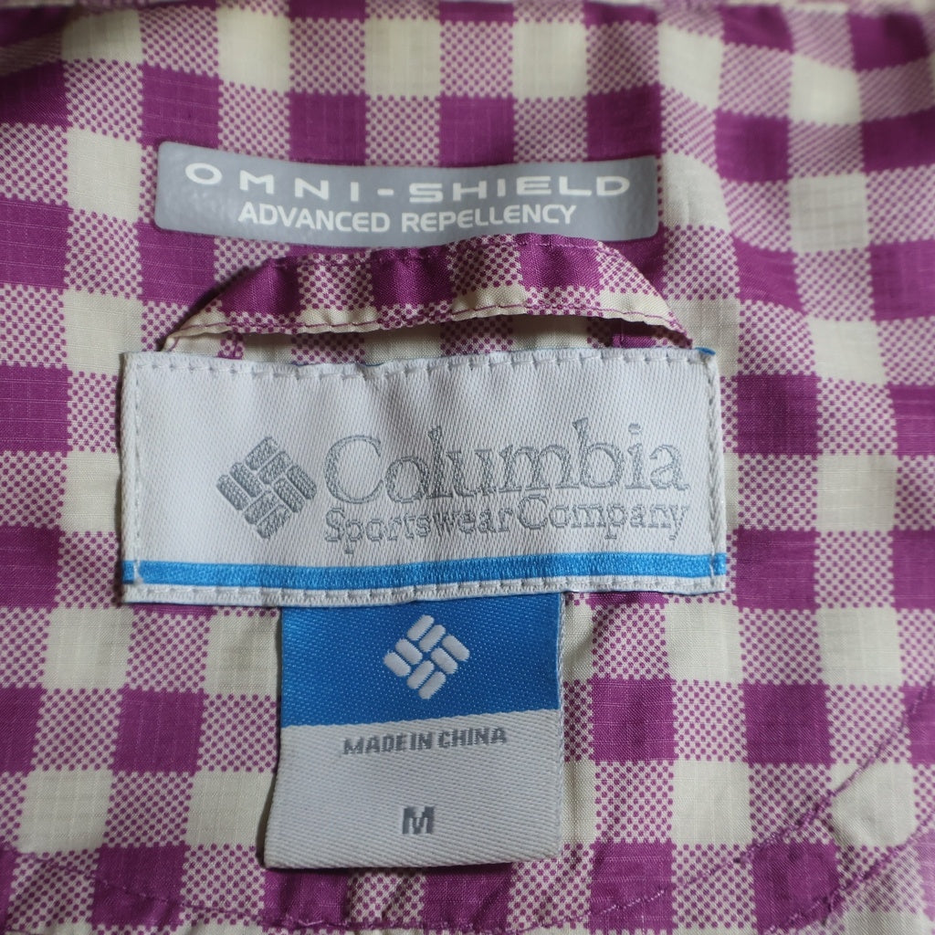 Columbia(コロンビア) ウィメンズ ピアランド ジャケット フーディ パープル/ホワイト PL3097 レディース
