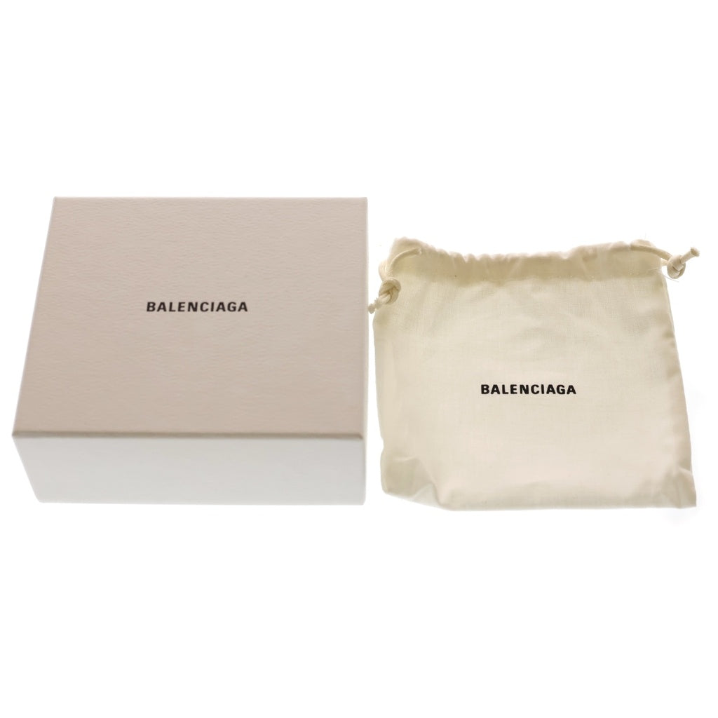 BALENCIAGA(バレンシアガ) ペーパー ミニウォレット 3つ折り財布 シルバー/ホワイト 391446 レディース