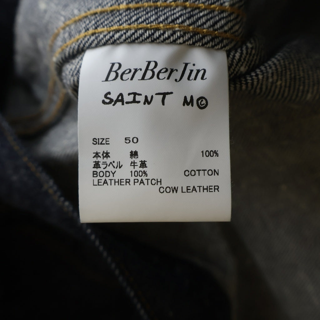 SAINT MICHAEL(セントマイケル) 26SS BBJ_DENIM REGID JACKET デニムジャケット インディゴ SM-MK8-0000-C45