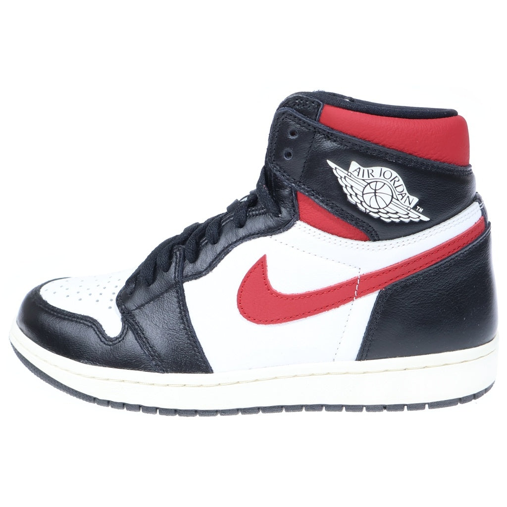 NIKE(ナイキ) AIR JORDAN1 RETRO OG 555088-061 エアジョーダン1 レトロ オージー ジムレッド ハイカットスニーカー ホワイト/ブラック/レッド US9/27cm