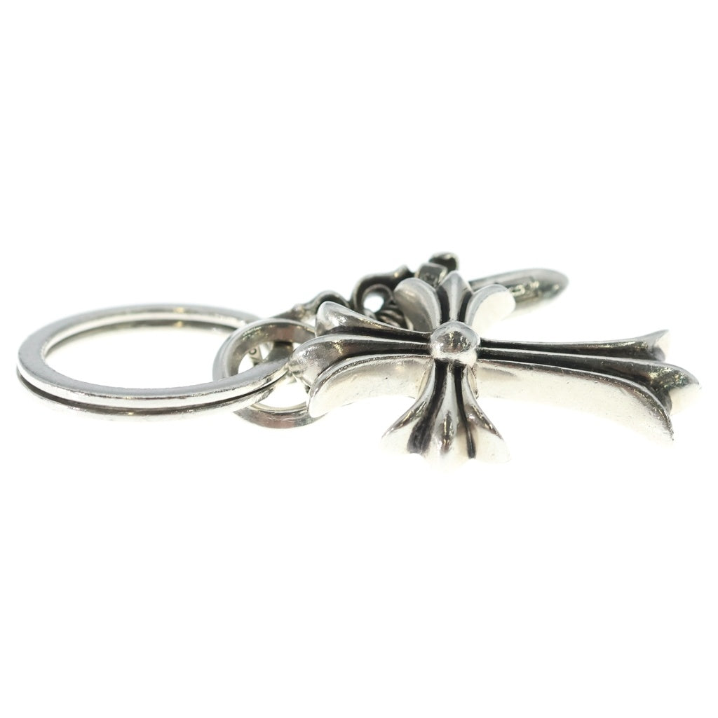 CHROME HEARTS(クロムハーツ) KEYRING SMALL CH CROSS スモールCHクロス キーリング シルバー