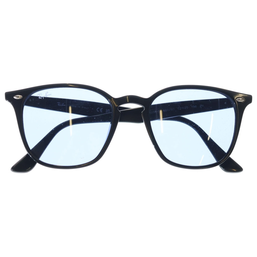 Ray Ban(レイバン) スクエアフレーム ブルーレンズアイウェア ブラック RB4258-F