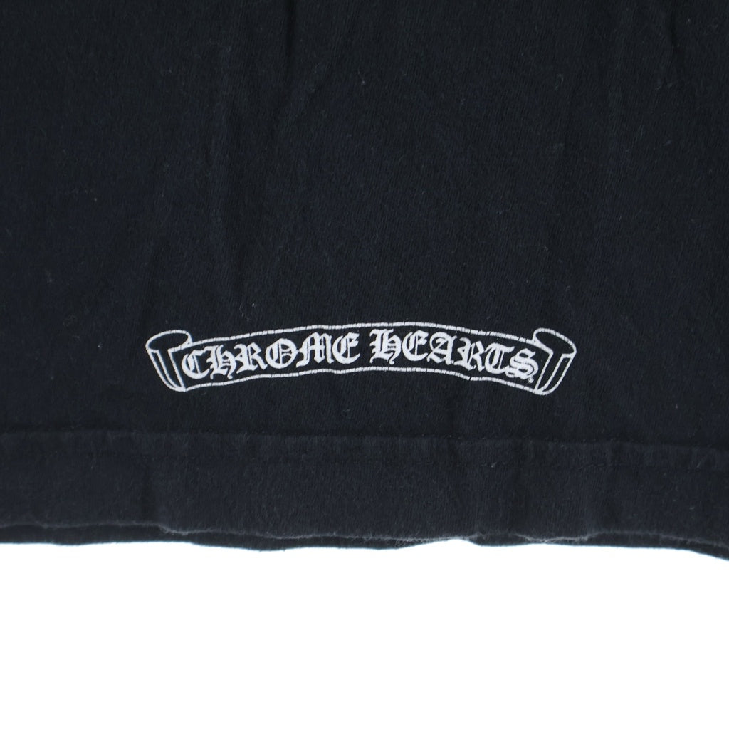 CHROME HEARTS(クロムハーツ) BACK GRAD CIRCLE LOGO TEE バック グラデーション サークルロゴ クルーネック半袖Tシャツ カットソー ブラック