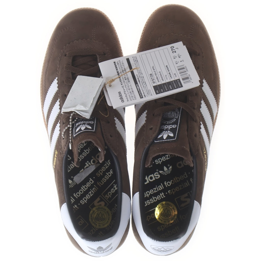 adidas(アディダス) Samba Deco SPZL Brown/Footwear White/Gum サンバ デコ スペツィアル ブラウン/フットウェアホワイト/ガム ローカットスニーカー ブラウン IF5739