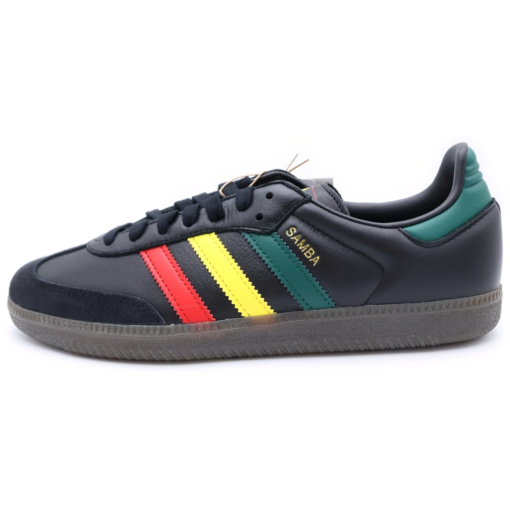 adidas(アディダス) Samba OG Rasta Black サンバ OG ラスタブラック ローカットスニーカー トリコロール ブラック IH3119